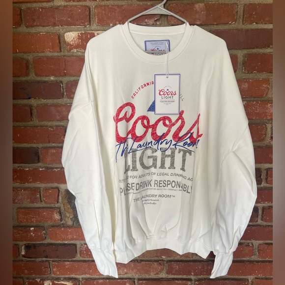The Laundry Room™ X Coors Light™ Crewneck Jump Jumper Sweater - Picture 4 of 6